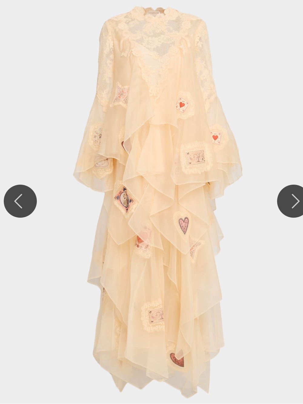 Zimmermann Hypnotic Cascading Silk Gown - AU2/US8 - NWT